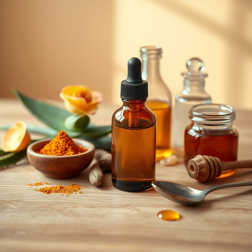 Turmeric Brightening Serum: Harnessing the Power of Curcumin for Even Skin Tone