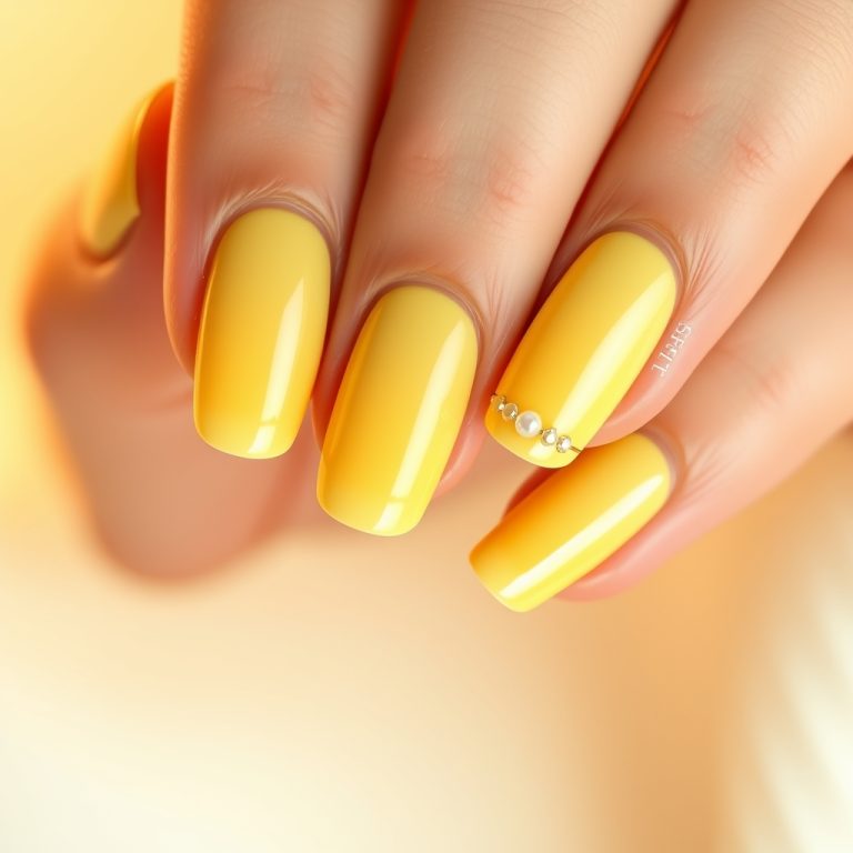 The Enchanting Fusion of Butter Yellow and Micro French: A Modern Nail Art Sonata of Sunshine and Sophistication