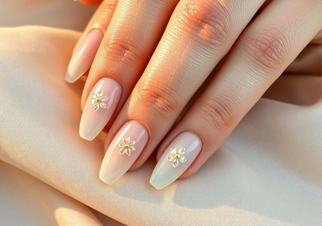 The Enchanting Alchemy of Jelly Gels and Pearl Sheen: A Modern Nail Art Reverie in Liquid Light and Ethereal Glow