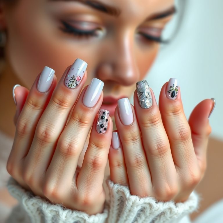 A Nail Art Journey: Embracing the Beauty of Blueberry Milk and Beyond