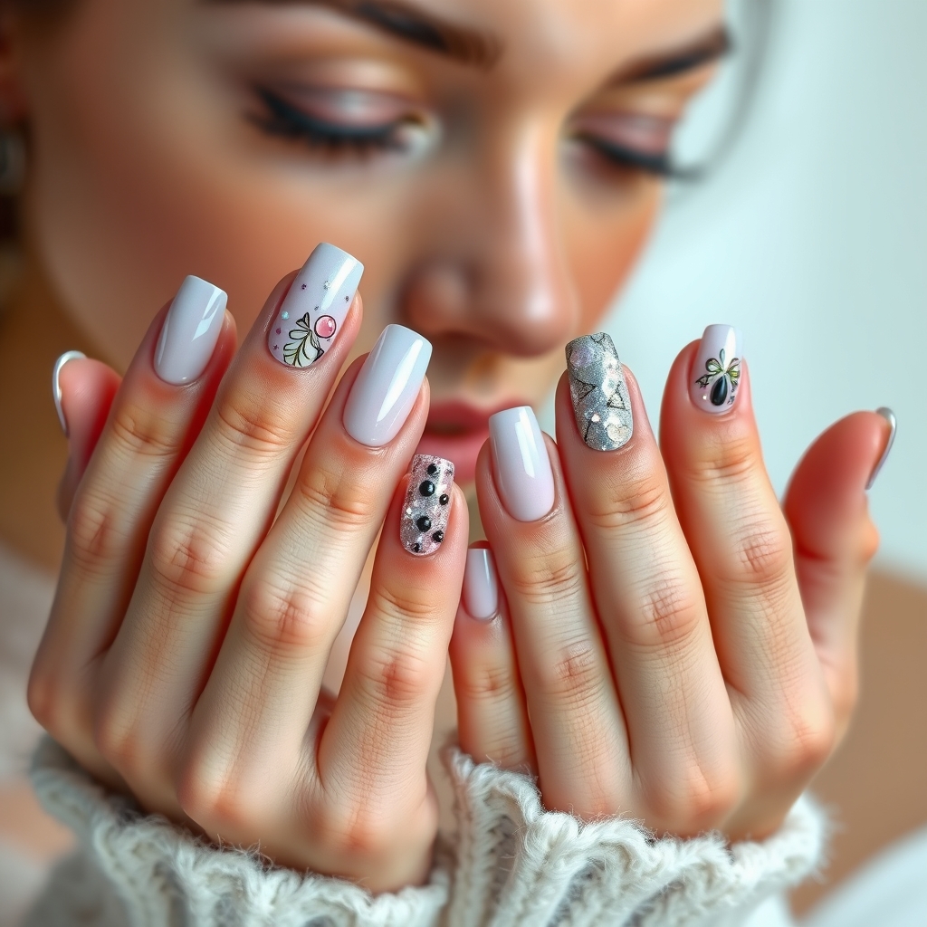 A Nail Art Journey: Embracing the Beauty of Blueberry Milk and Beyond
